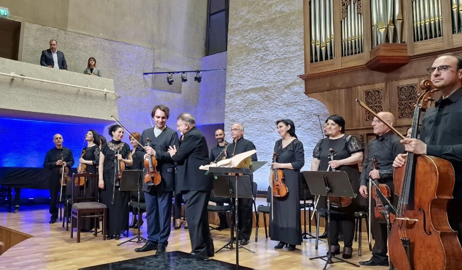 Concert symphonique à Erevan (Arménie) Fêtes de la francophonie Le 19/20 avril 2023